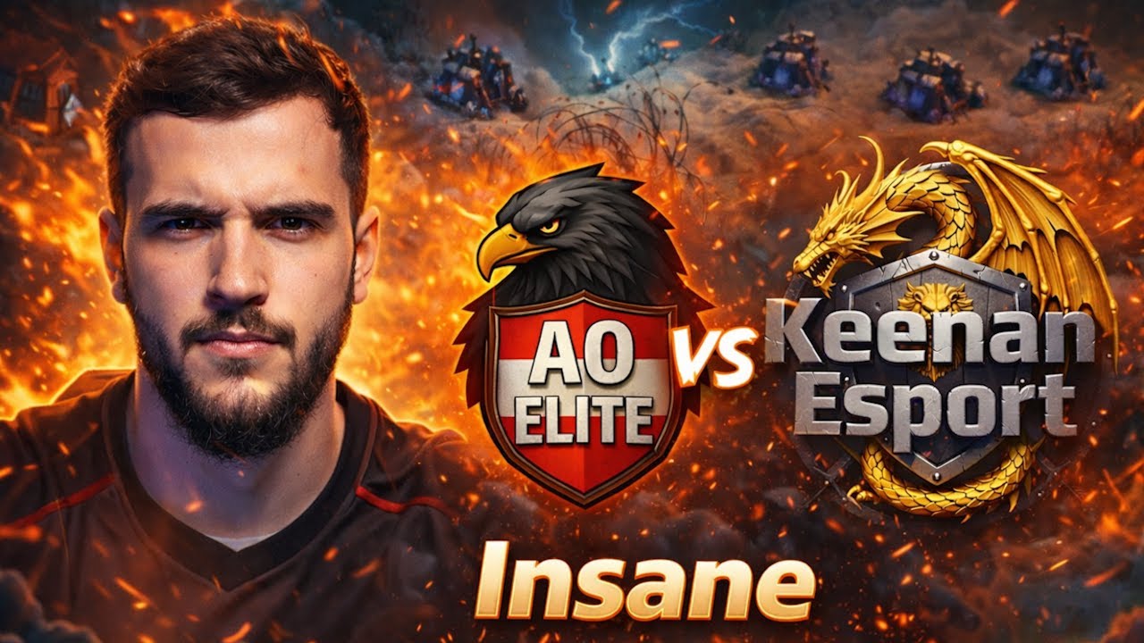 INSANE Close Game! ⚔️ AO Elite vs Keenan Esport 😳🔥