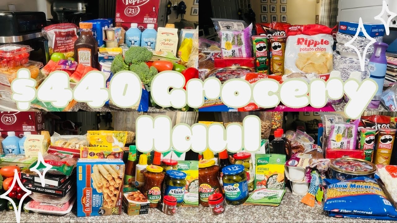 $440 GROCERY HAUL 🛒🥗| GROCERY HAUL | STOCK UP | FAMILY OF 5 | WINCO