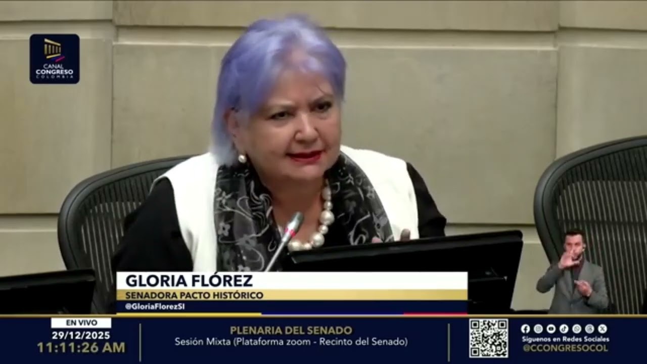 ‘La Constitución está por encima de la Ley Quinta’: Gloria Flórez