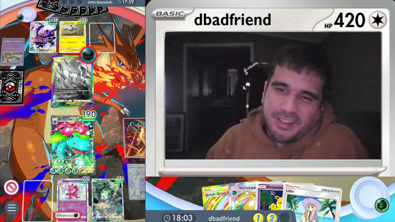 FAKE Mega Venusaur HYPNOTIZES Mega Absol, Darkrai and Magnezone! | Pokemon TCG Pocket