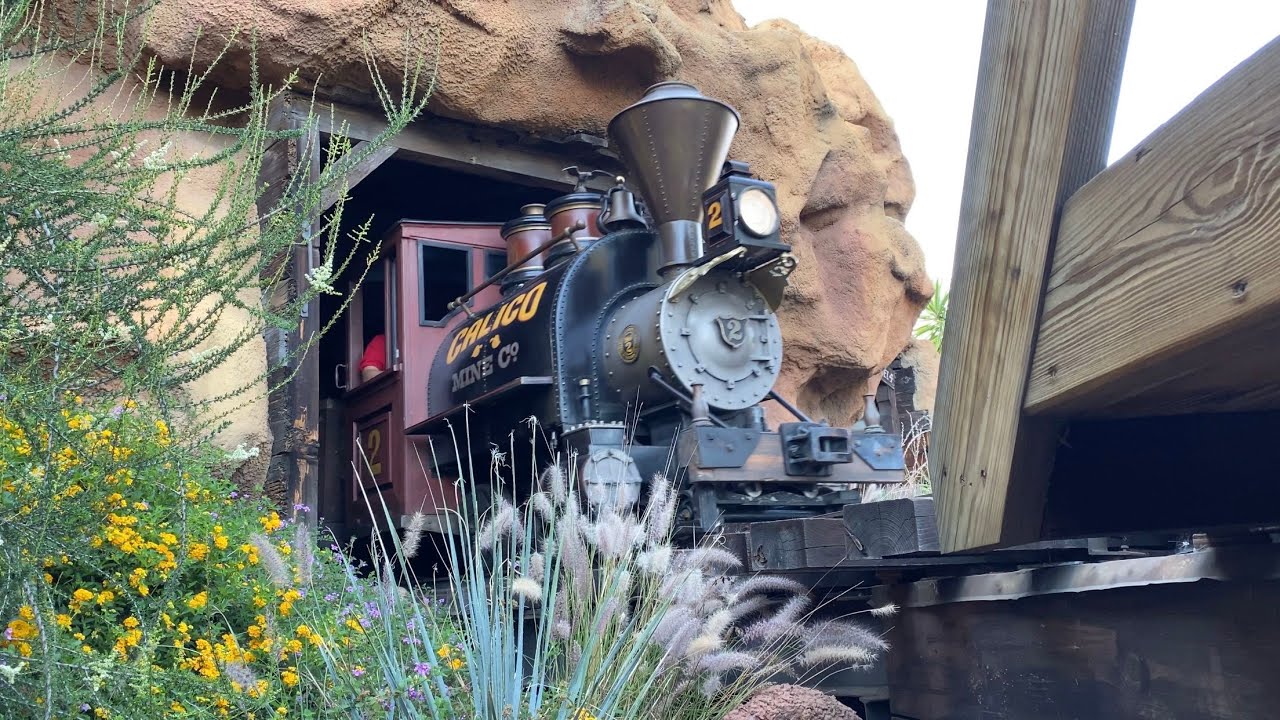 Calico Mine Train At Knott’s Berry Farm