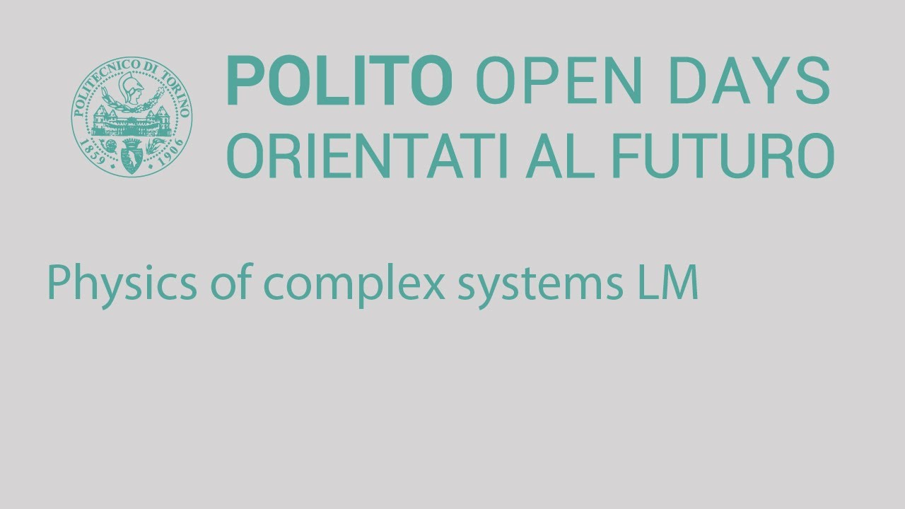 🇬🇧 Physics of complex systems