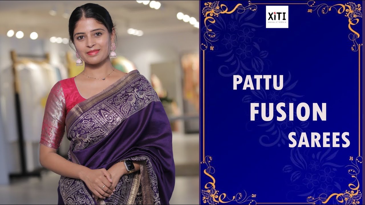 benarasi,kanjeevaram,tussers fusion sarees