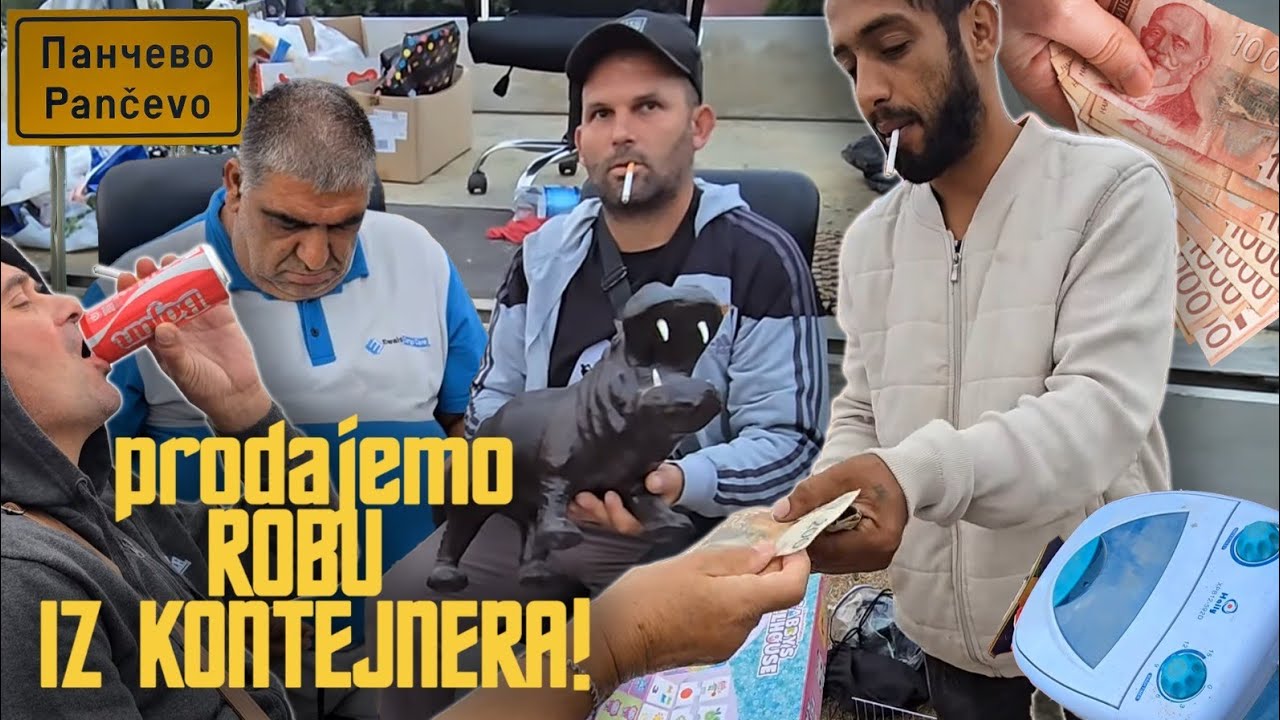 PIJACA PANCEVO PRODAJEMO ROBU IZ KONTENJERA 
