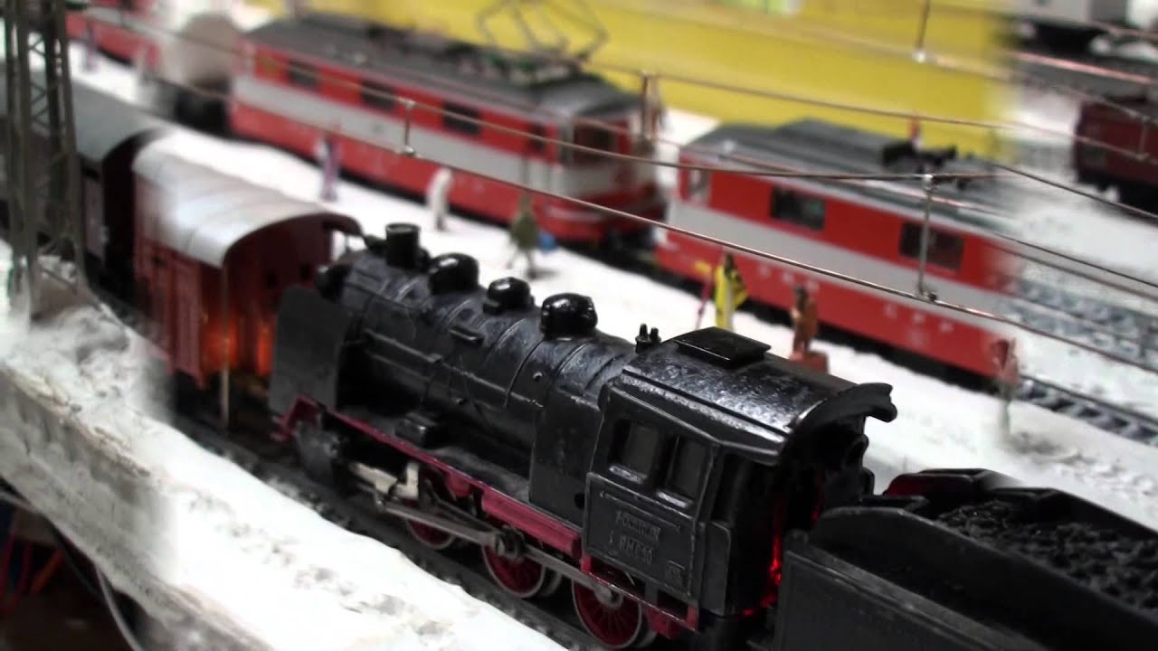von der alten Welt=DB BR 24 / RM 800: Märklin Modelleisenbahn Anlage, Marklin modeltrain layout