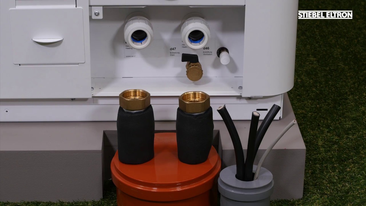 STIEBEL ELTRON - montaż pompy ciepła powietrze-woda HPA-O Premium