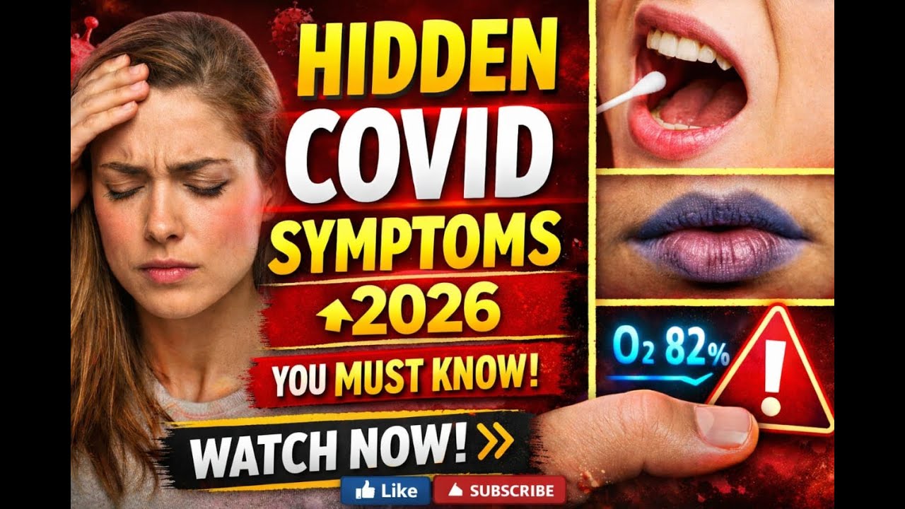 HIDDEN COVID 19 SYMPTOMS IN 2026 YOU MUST KNOW