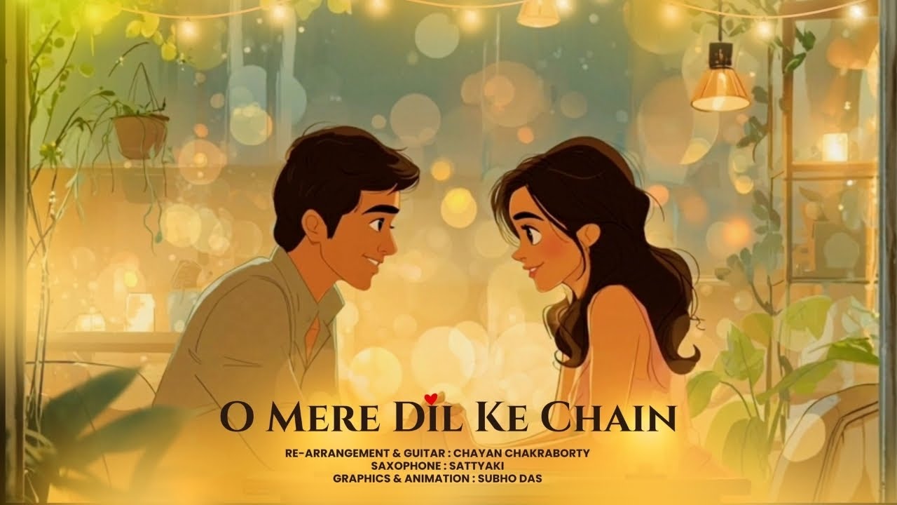 O Mere Dil Ke Chain | Saxophone Instrumental | Bollywood Romantic Music 🎷