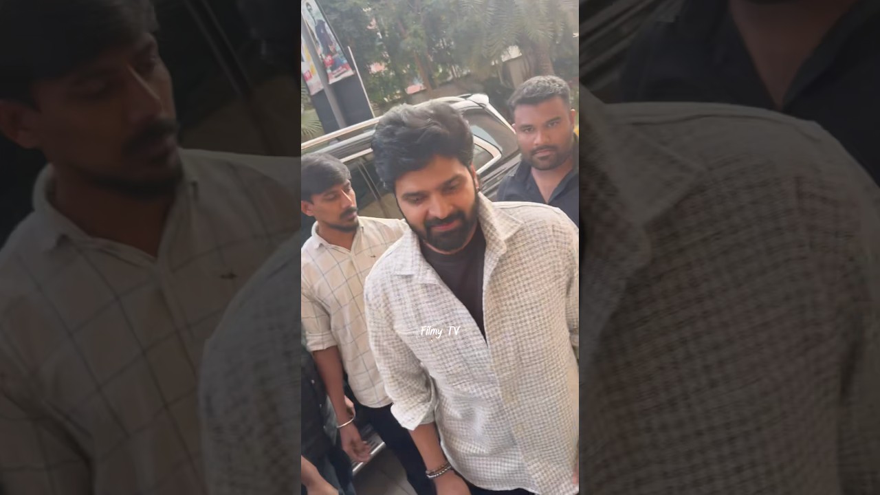 #sreevishnu at #mrithyunjay Movie teaser launch event
