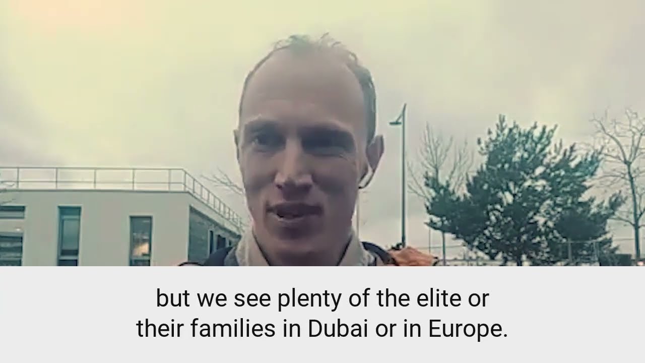 Russian Journalist says the Children of Moscow's elite are in Dubai and Europe, not Ukraine