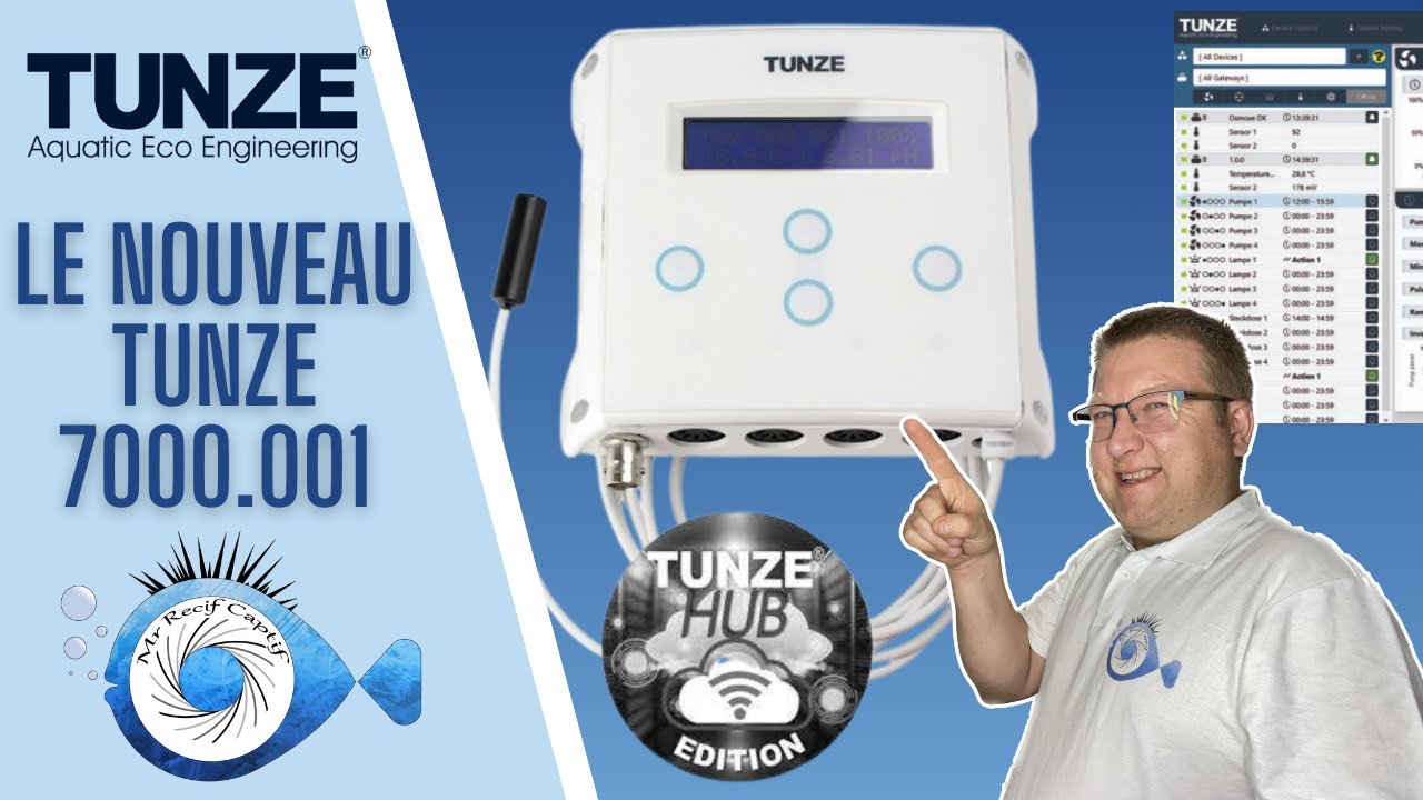 Découverte du @TUNZE Aquarientechnik  SmartController 7000.001