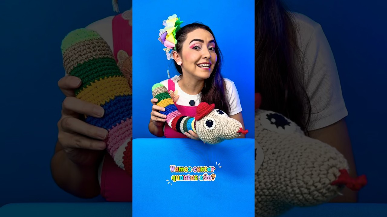 Quantas listras tem na cobrinha? #educa&ccedil;&atilde;oinfantil #brinquedos #brincadeiras