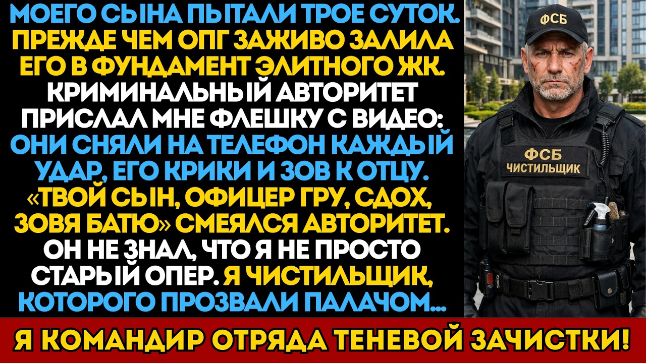 Они пытали моего сына трое суток. Прислали мне флешку. И подписали себе приговор