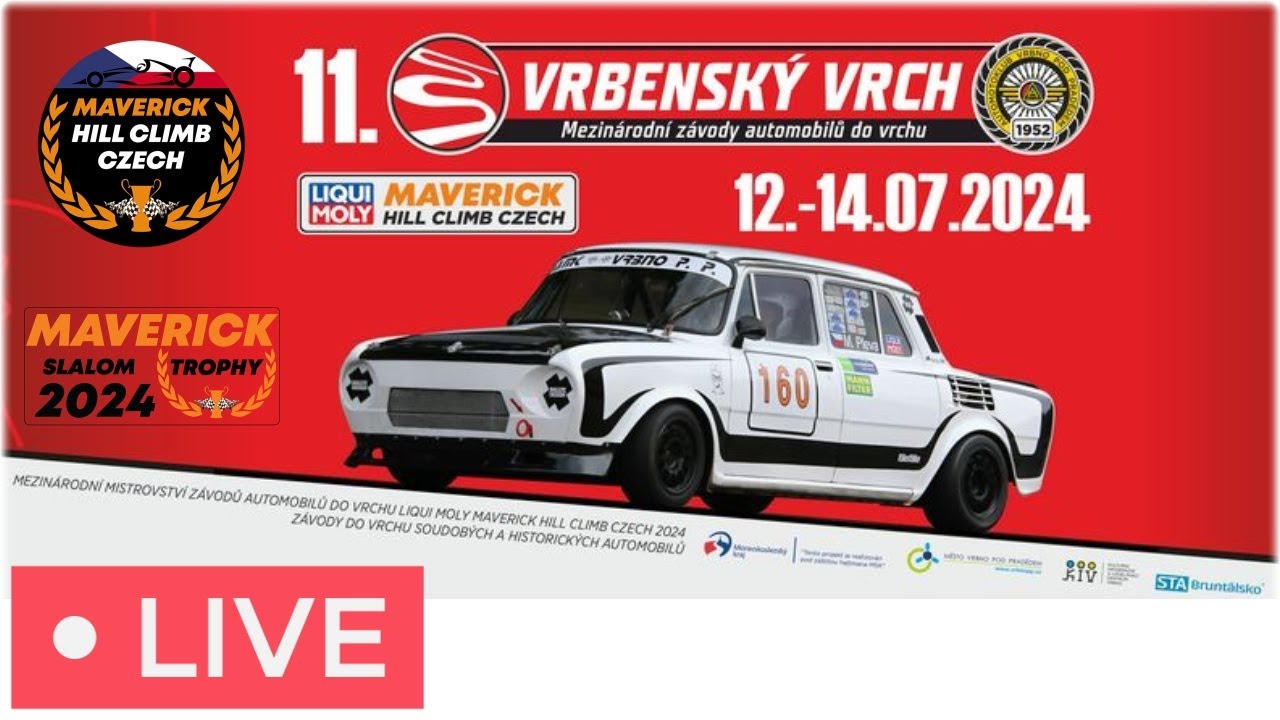 11. VRBENSKÝ VRCH - MMZAV LIQUI MOLY Maverick Hill Climb Czech VRBNO POD PRADĚDEM ČR 14. 7. 2024