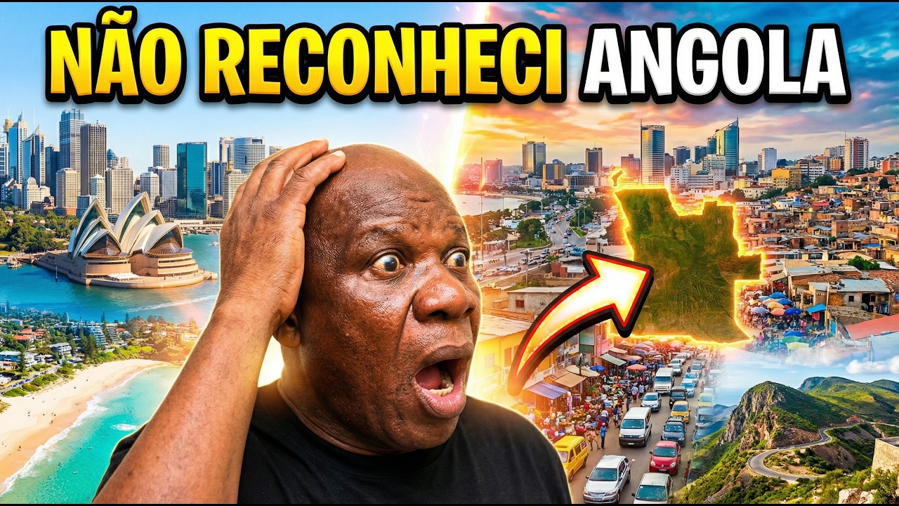 32 Anos Depois, Voltou para Angola e Quase N&atilde;o Reconheceu o Pa&iacute;s