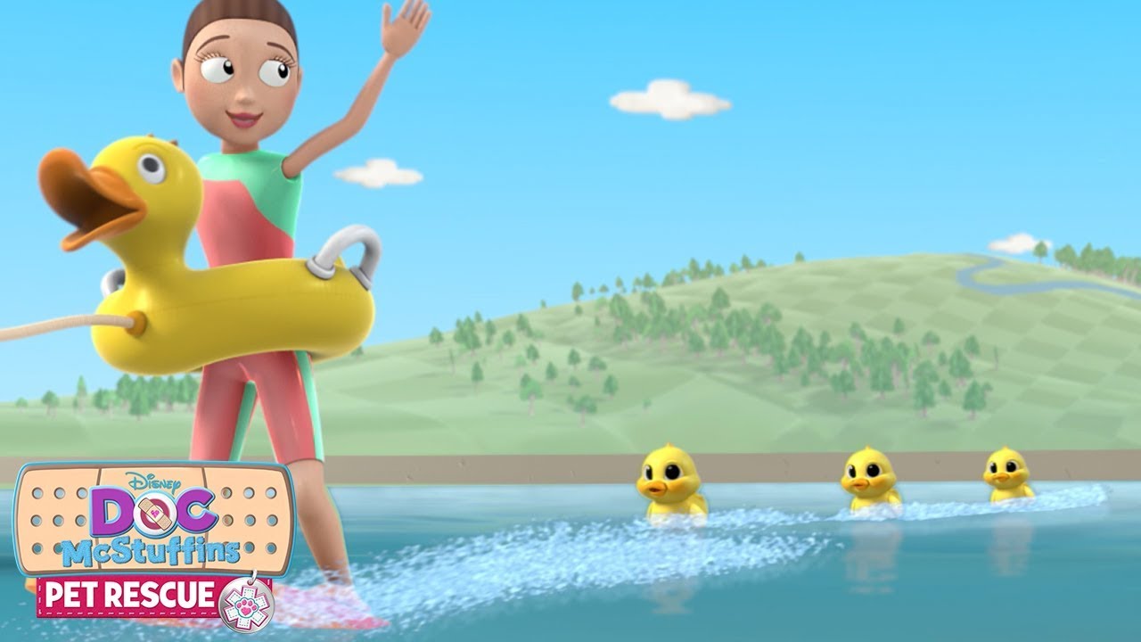 Make Way for the Ducklings | Doc McStuffins Pet Rescue | Disney Junior