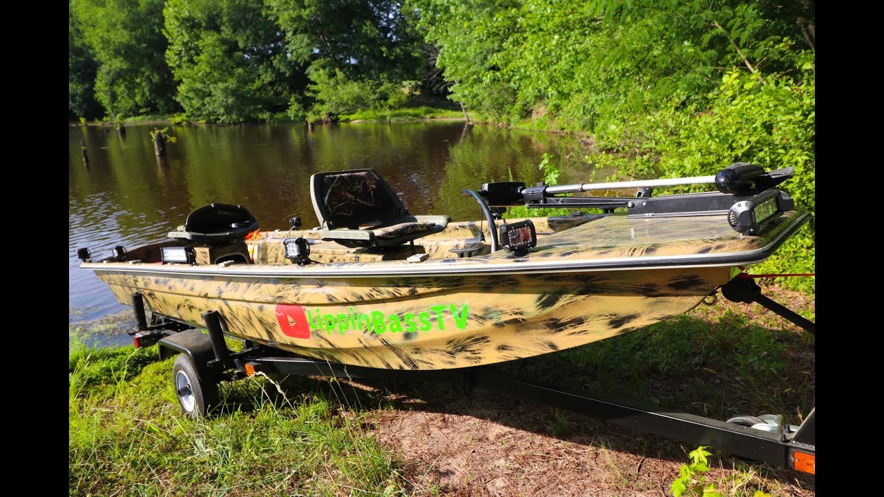 Fishing In My Restored Jon Boat