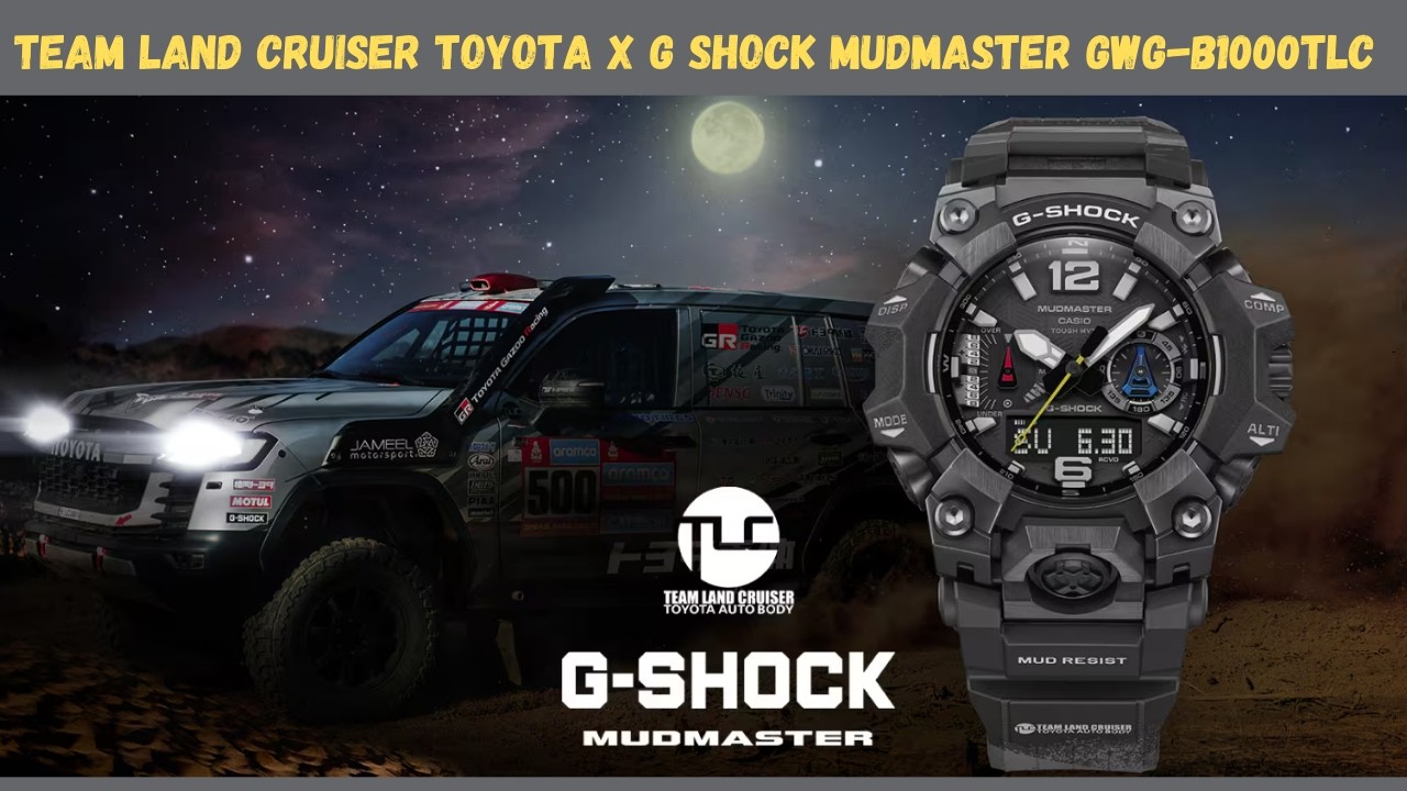 Team Land Cruiser Toyota Auto Body X G Shock Mudmaster GWG-B1000TLC