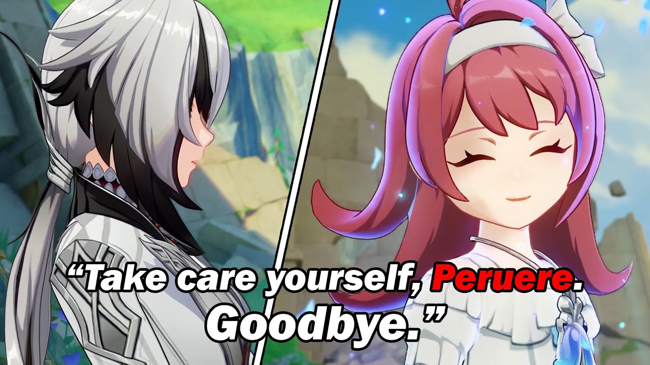 Peruere (Arlecchino) and Clervie's final farewell to each other | Genshin Impact