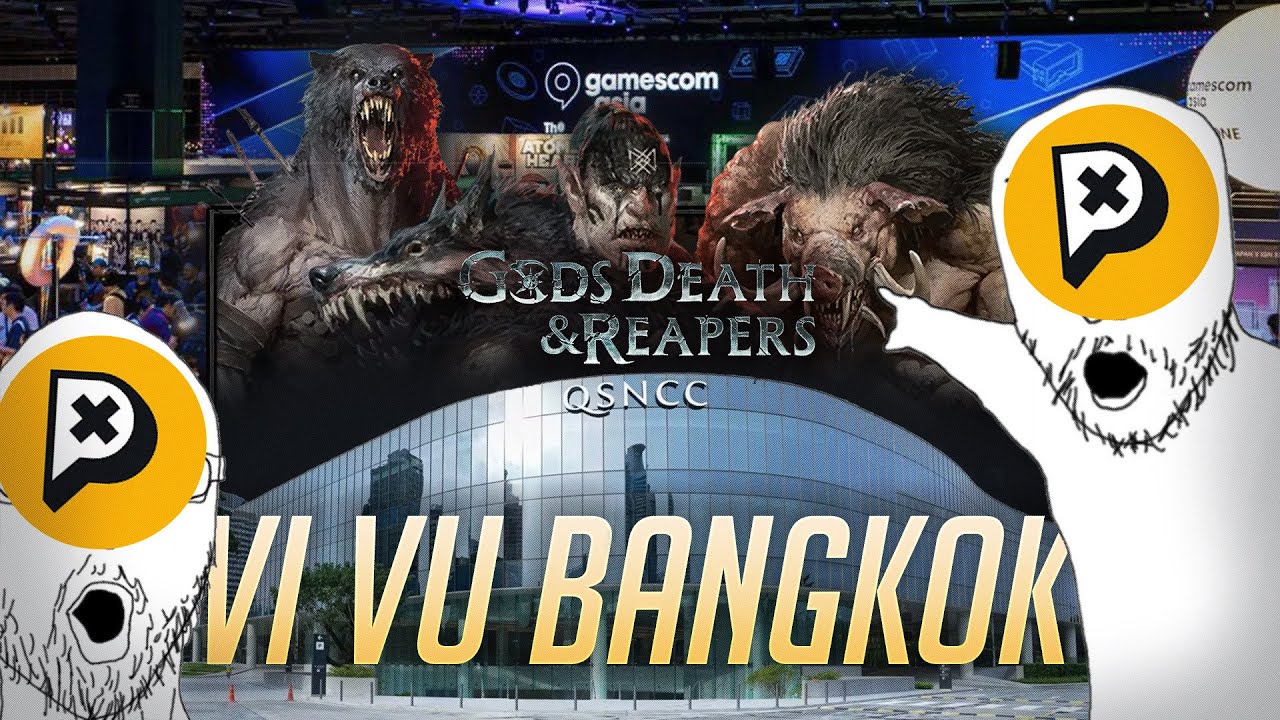 Kh&aacute;m Ph&aacute; Gamescom Asia 2025 + Gặp Gỡ Wolcen Studio + Sự Kiện Give Away Gods, Death & Reapers!
