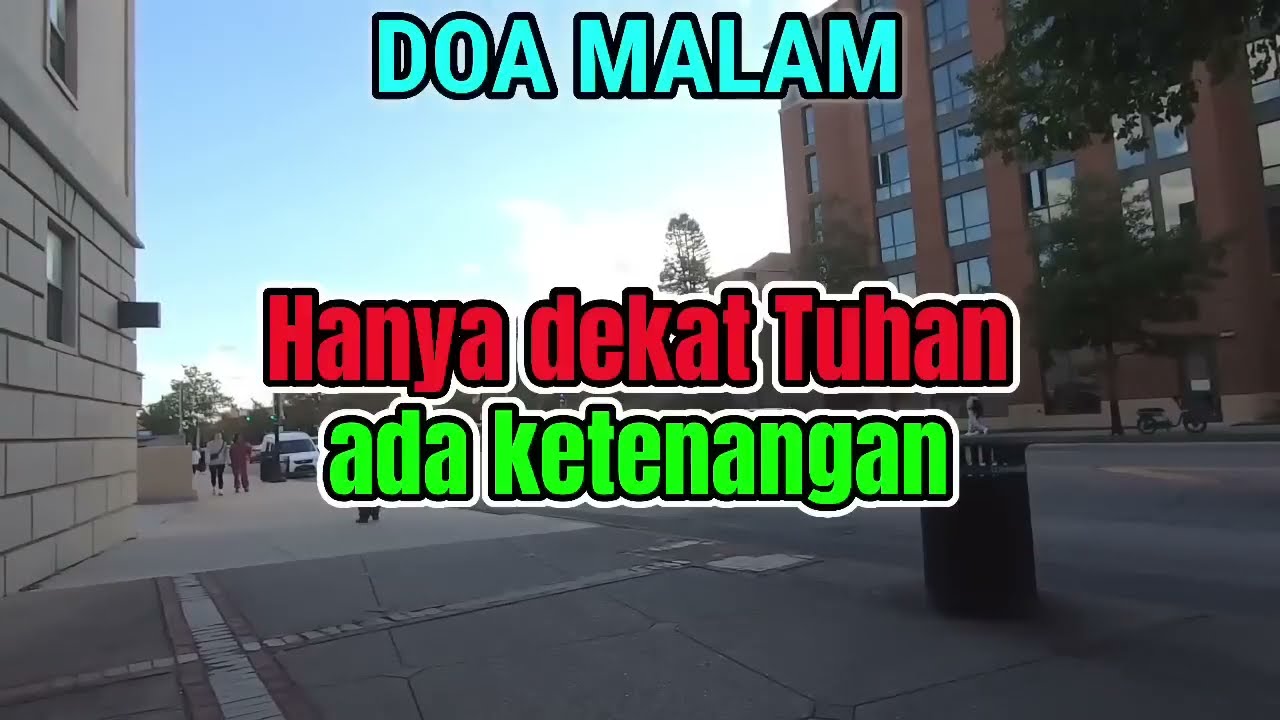 Renungan - Doa Malam, 3-2-26 | HANYA DEKAT TUHAN ADA KETENANGAN