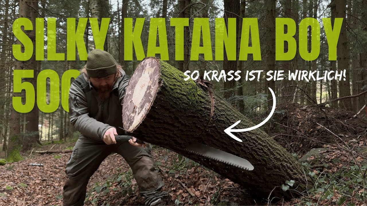 Macht die wirklich ALLES platt? Die Silky Katanaboy 500 im Härtetest 🪚💥