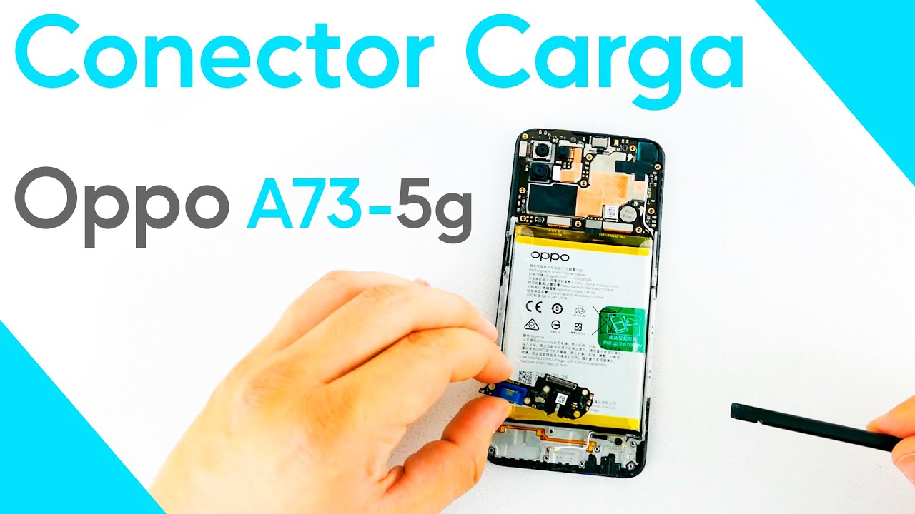 ⭕ Cómo Reparar la CARGA de Oppo A73 5G ⚡⚡