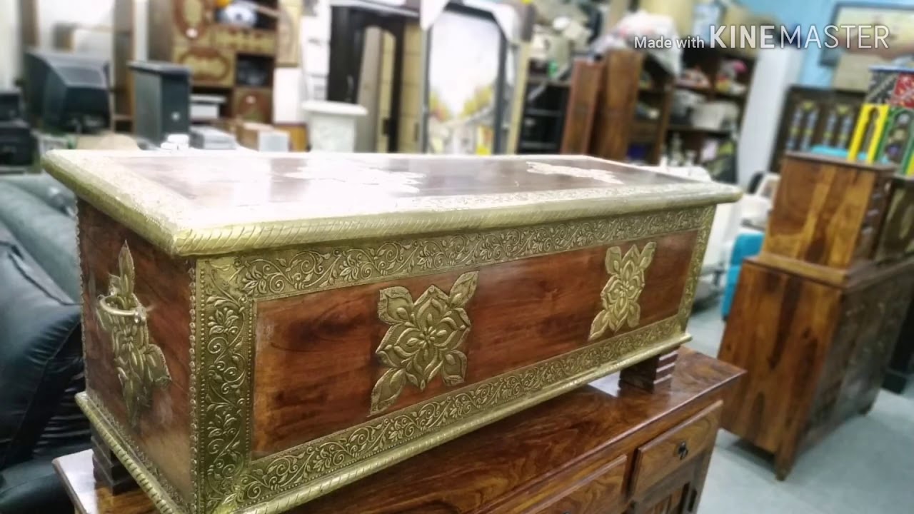 Madurai hand craft furniture teak wood