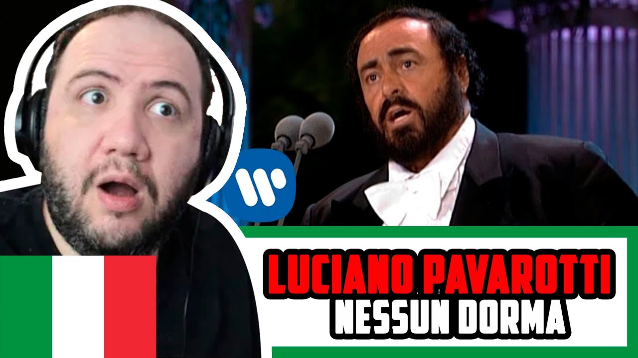 🇮🇹 First Time Seeing Luciano Pavarotti 