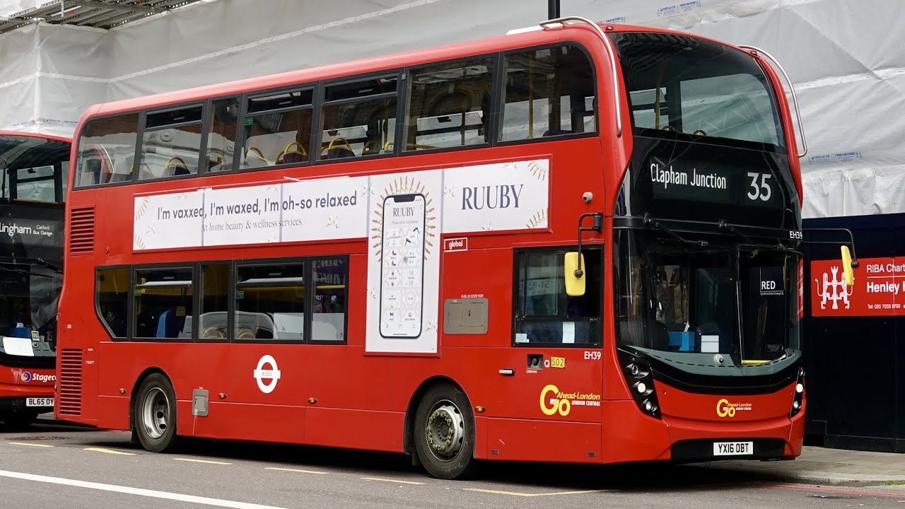 London Bus Route 35 - Clapham Junction to Shoreditch - Subtitles