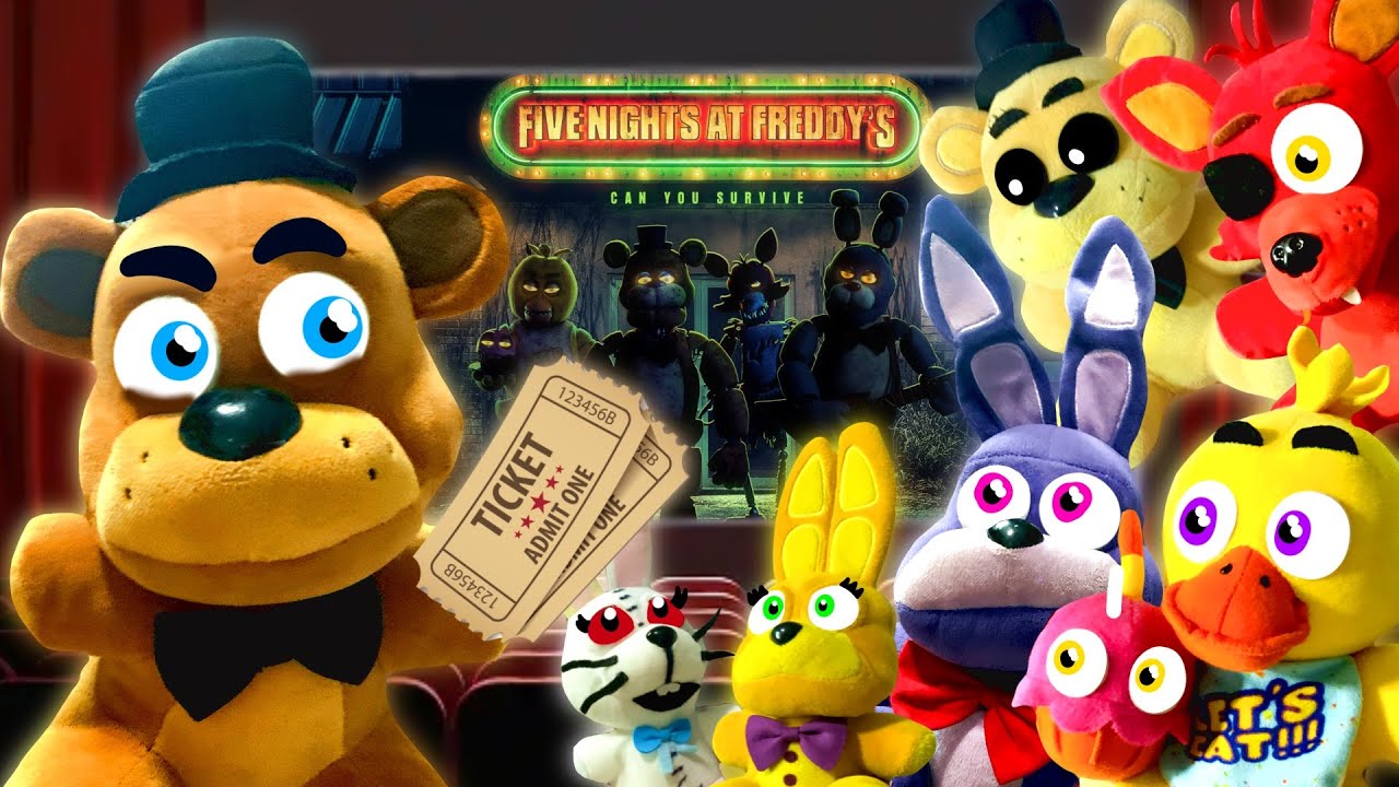 FNAF Plush - Going to the Five Nights at Freddy's Movie!