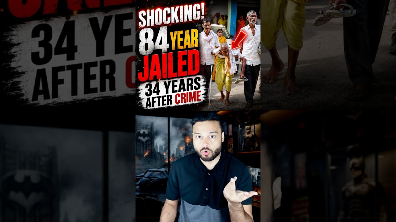 84 Year Old 'EVIL' Old Indian JAILED After 34 Years! Thanks LATE Justice System #shorts