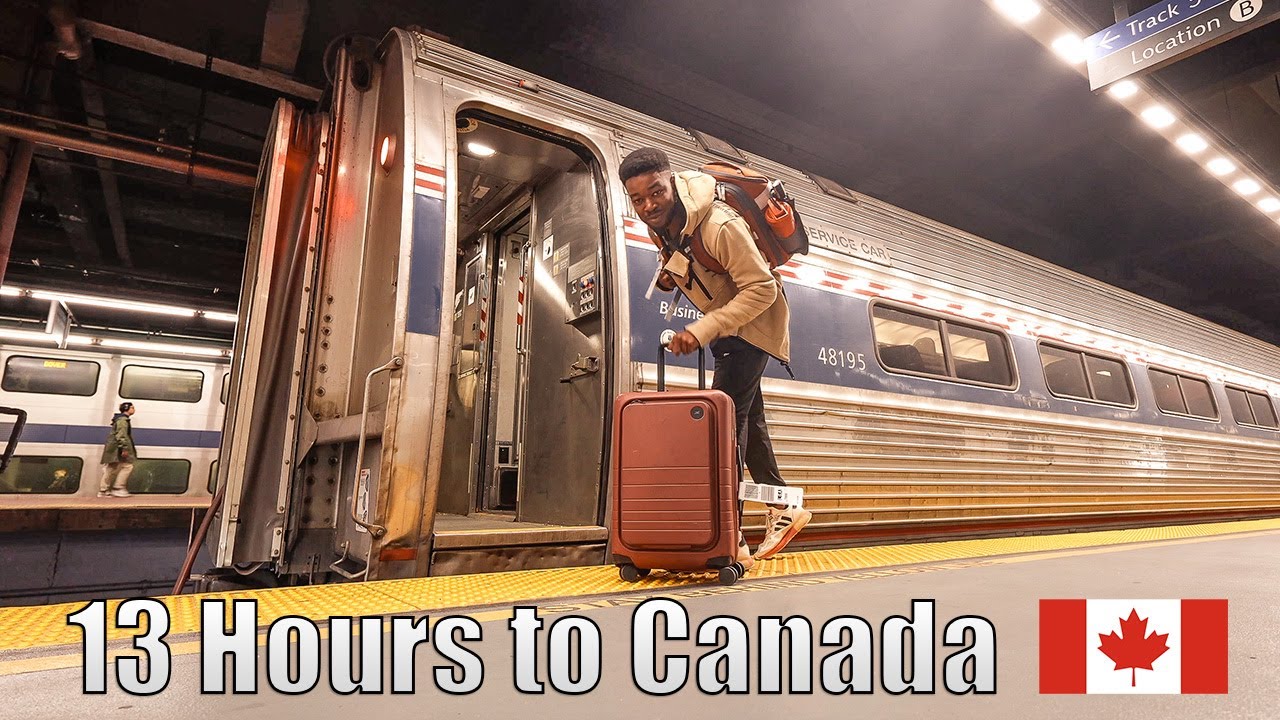 Amtrak Maple Leaf из Нью-Йорка в Торонто, Канада