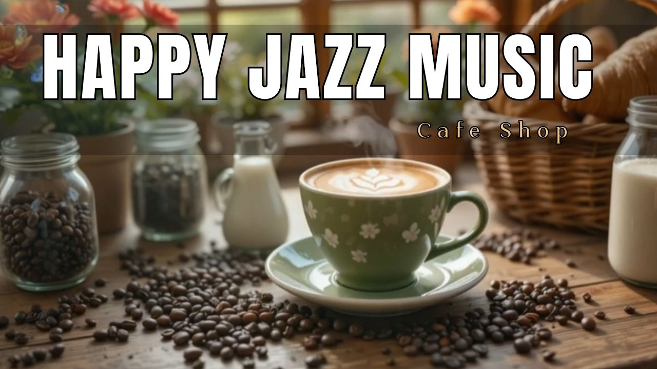 Warm Winter Café Ambience ☕❄️ Snowy Window, Fresh Coffee & Relaxing Jazz Vibes for Study & Sleep