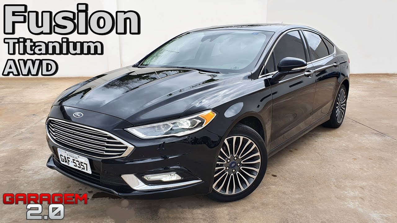 FORD FUSION TITANIUM AWD, O MELHOR SEDAN DO BRASIL!