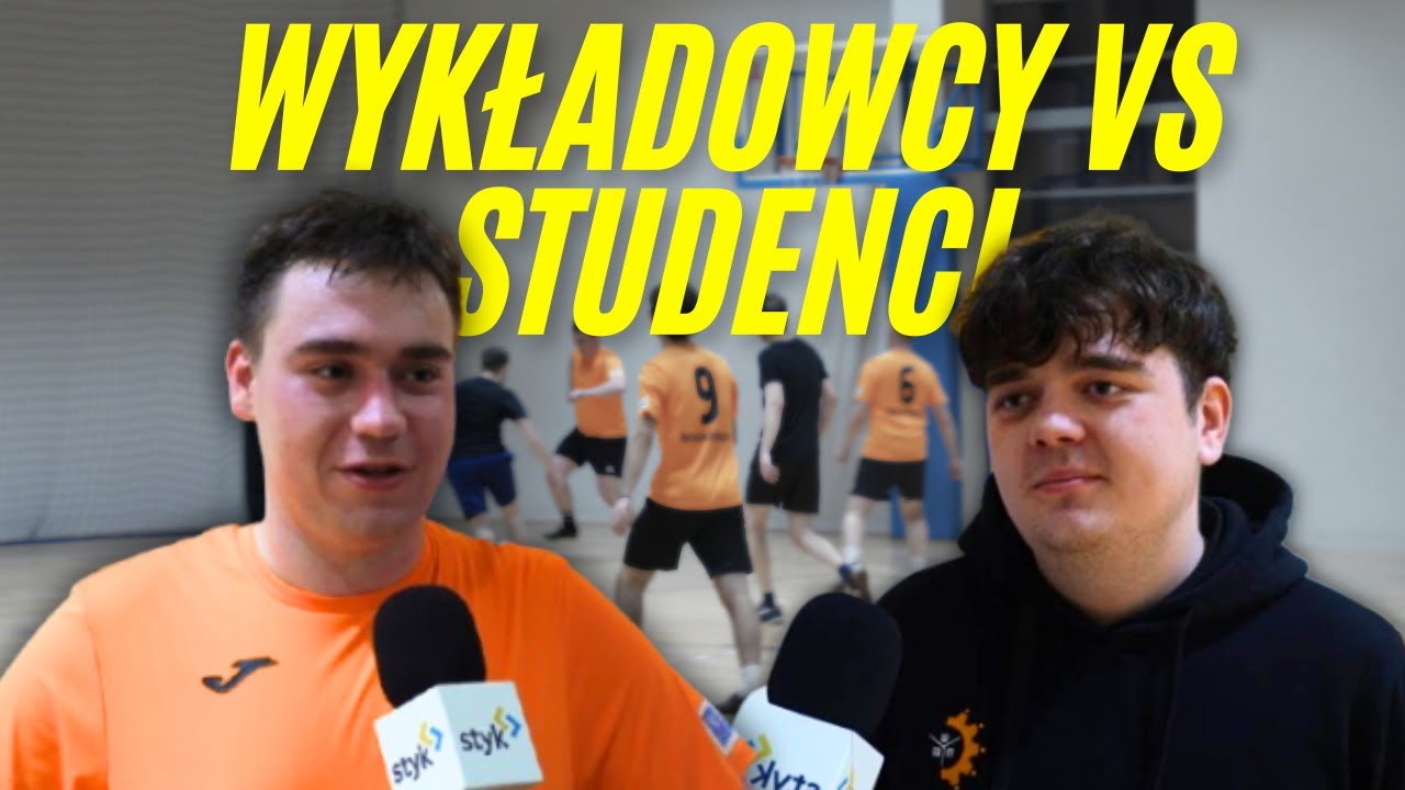Studenci vs wykładowcy w piłkę nożną! | Mecz Charytatywny PWr