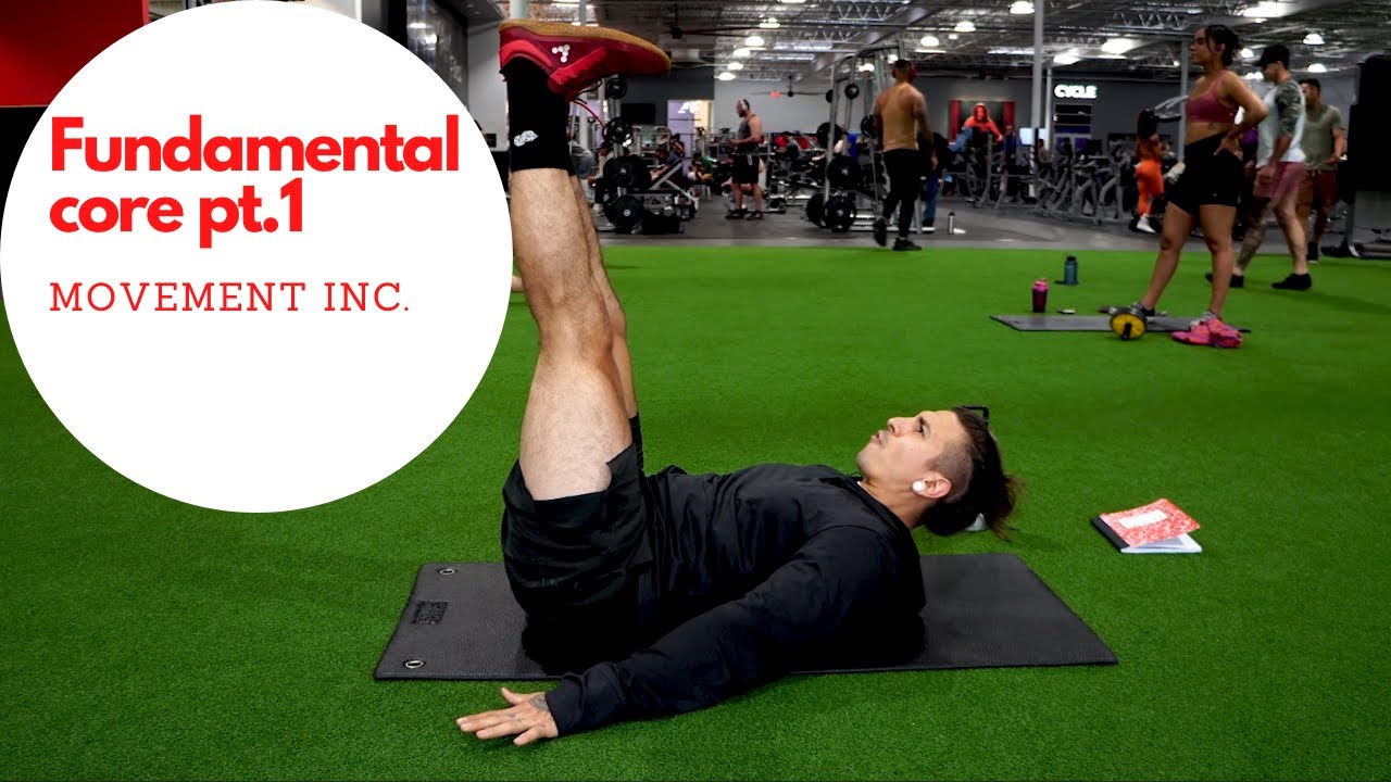 4 fundamental core exercises.