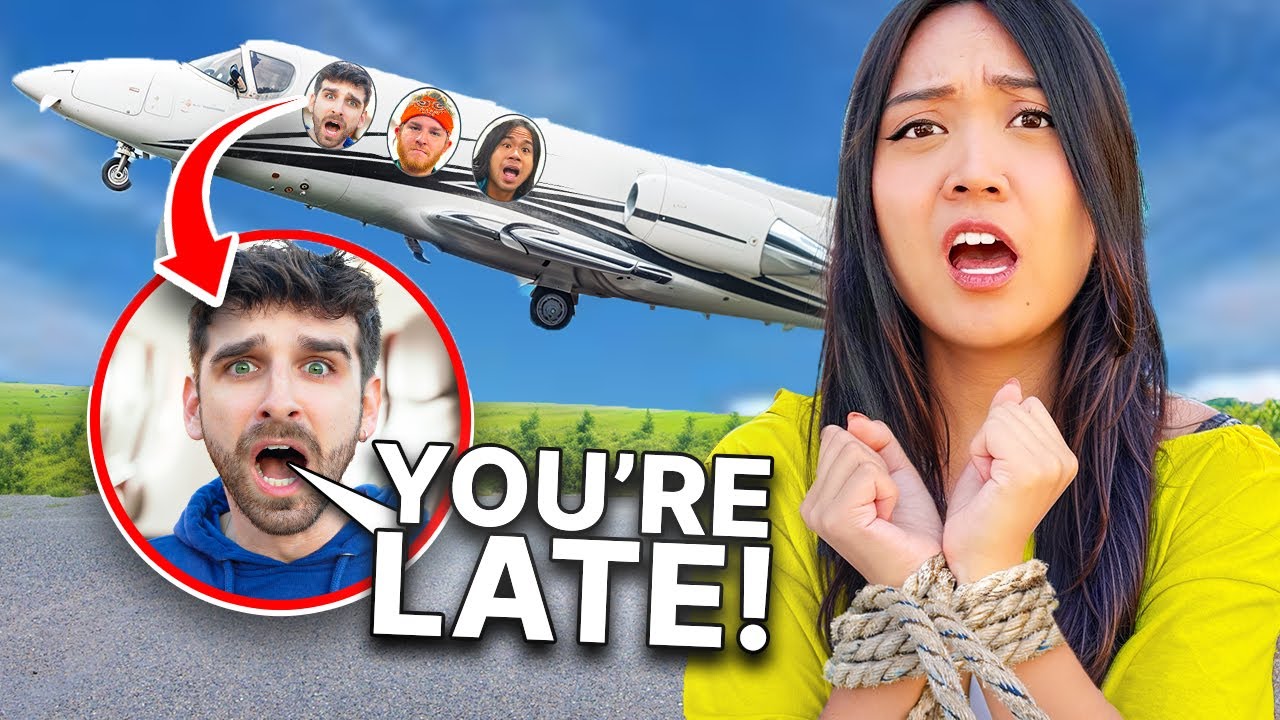 Kidnapped Before Our BIGGEST Show!! (We Missed Our Flight!)
