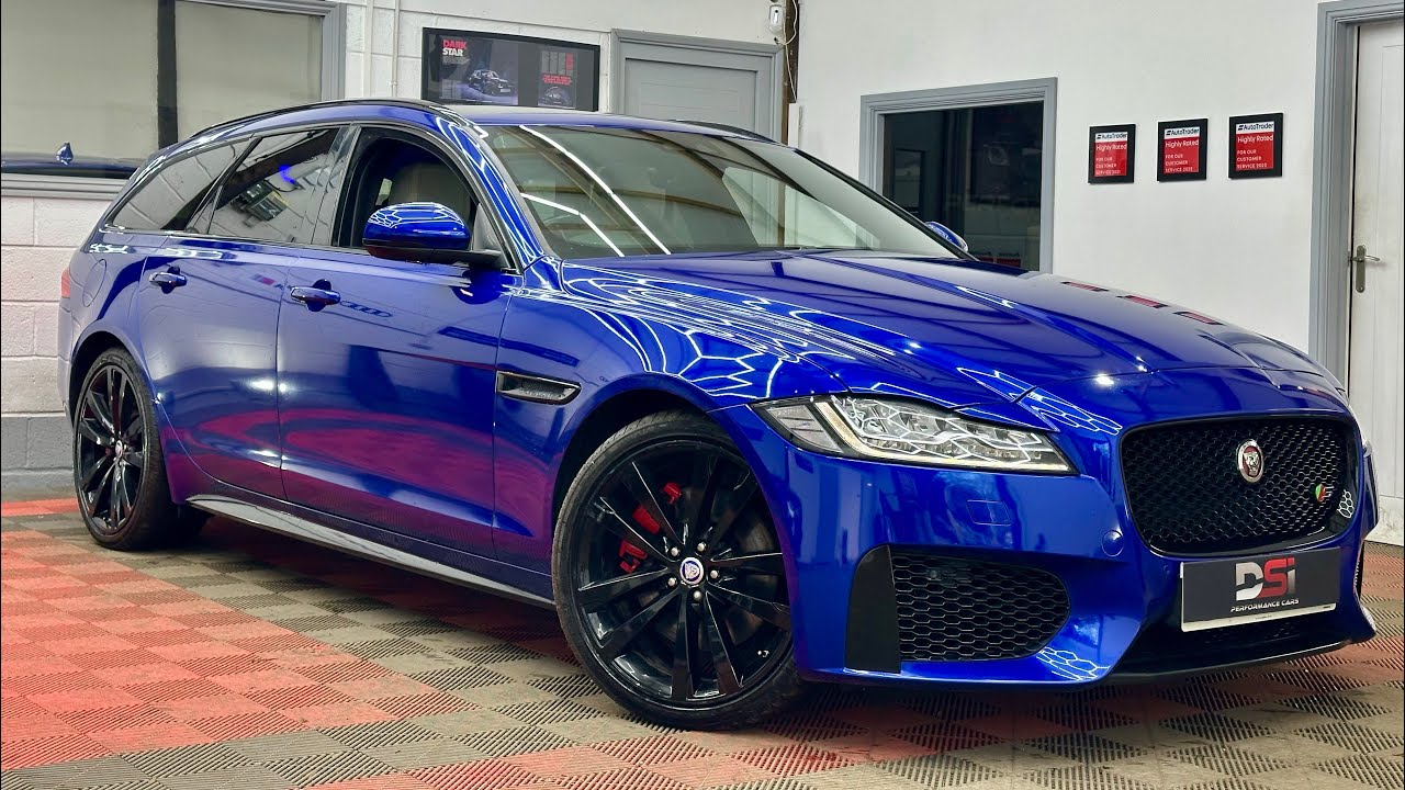 2019 Jaguar XF Sport brake 3.0V6D + WALK AROUND