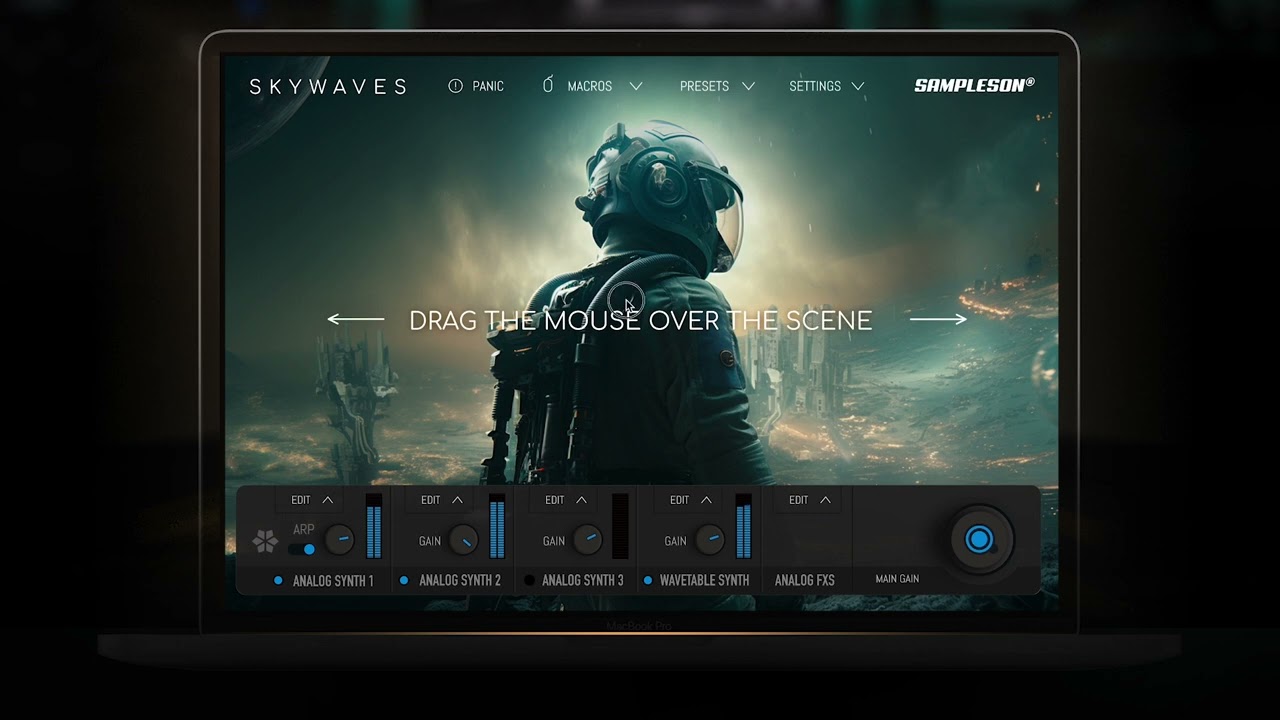 SkyWaves - Analog Cinematic Soundscape Creator