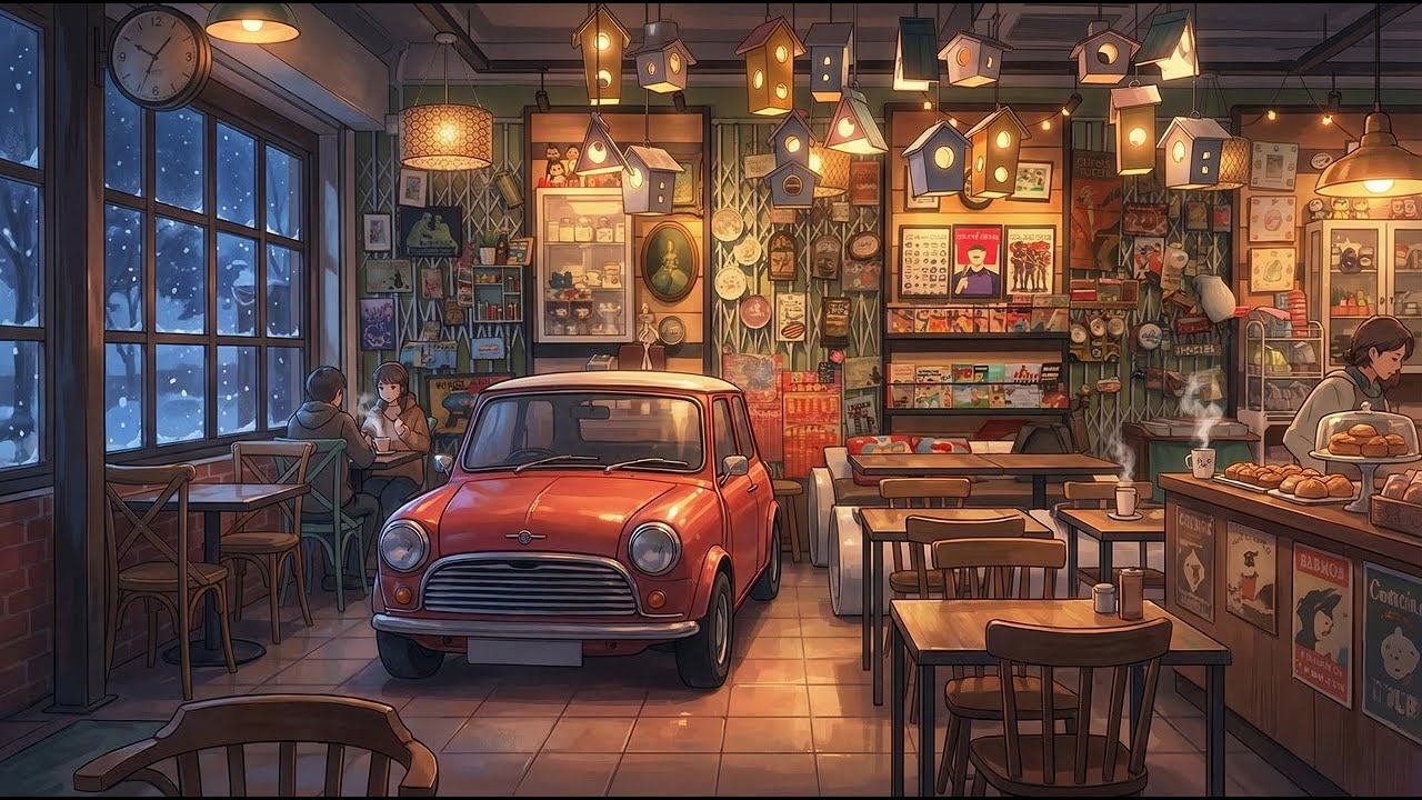 LoFi Café ☕ Late Night Jazzhop Beats to Relax, Study & Focus | Still Hours