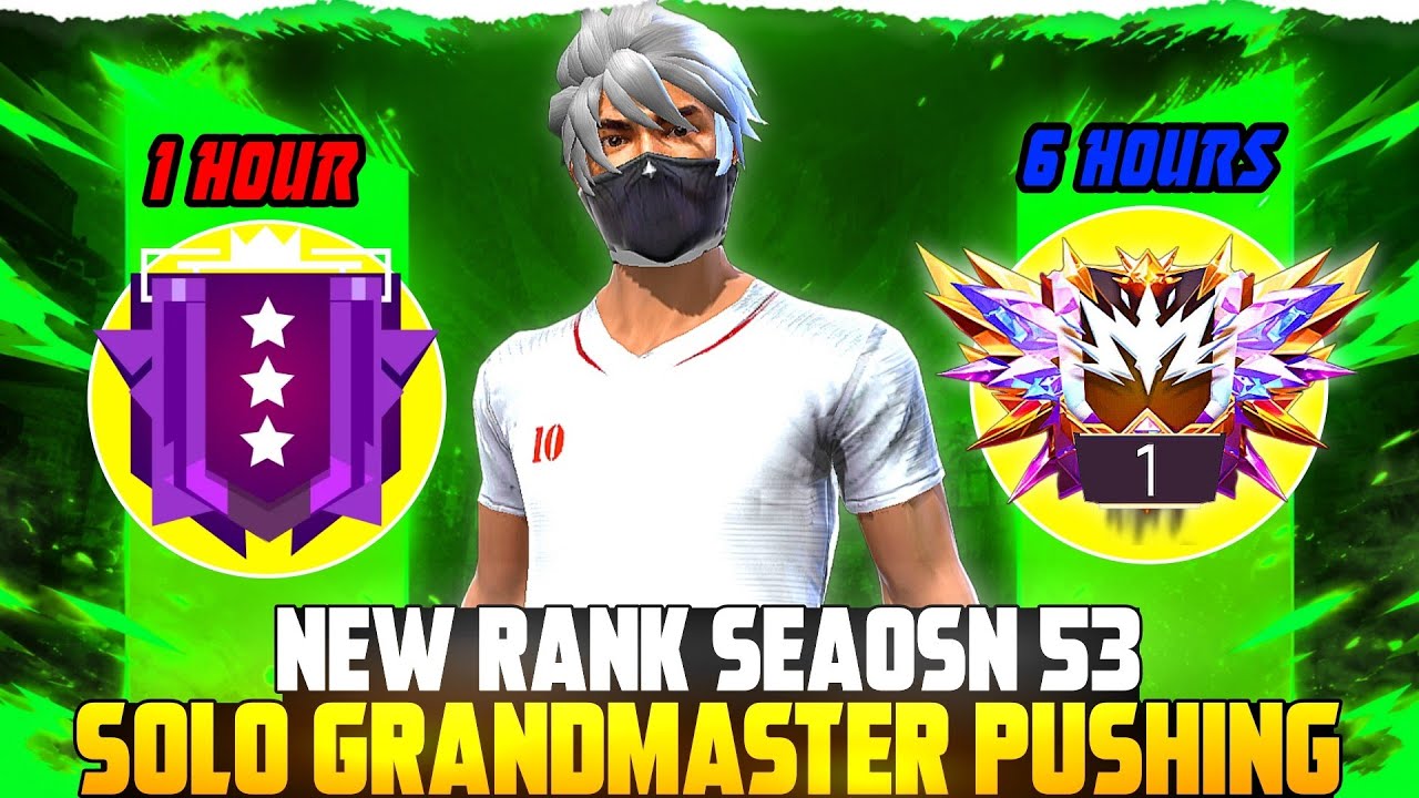 Diamond To Grandmaster In 6 Hours ! 😱🔥 | Solo Grandmaster Pushing Tips & Tricks | Season 53