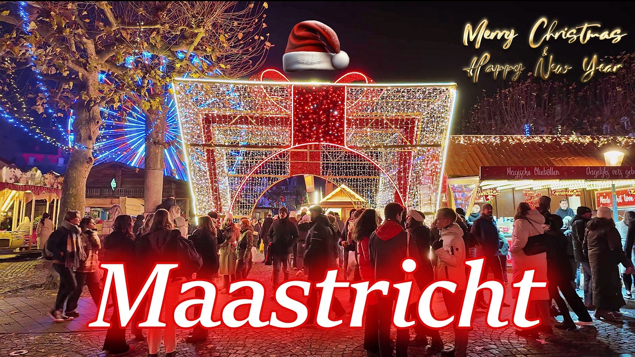 Волшебная рождественская ярмарка в Маастрихте 2023 – праздничное приключение!