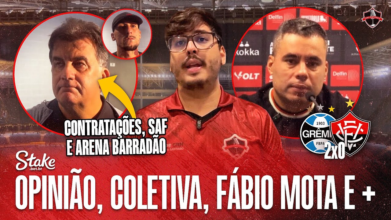 🚨QUESTIONEI F&Aacute;BIO MOTA SOBRE CONTRATA&Ccedil;&Otilde;ES, SAF E ARENA BARRAD&Atilde;O; JAIR VENTURA IR&Ocirc;NICO NA COLETIVA E+