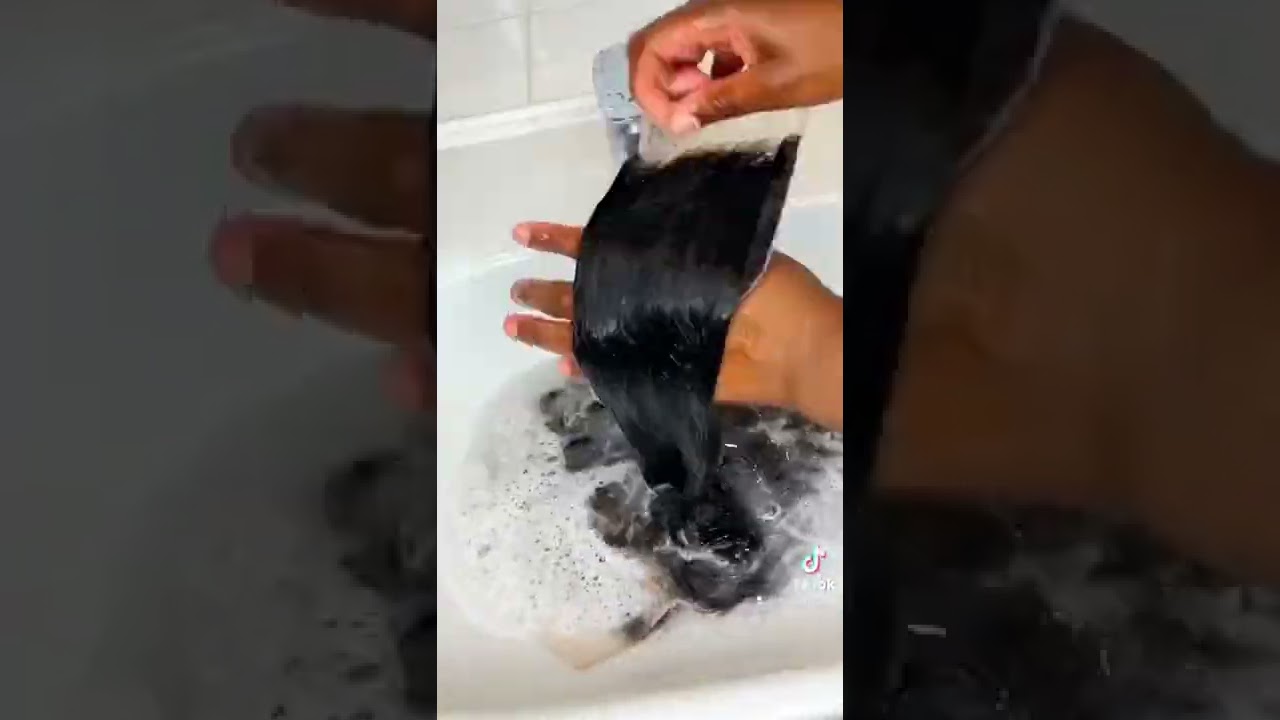 How to bleach knot on closure