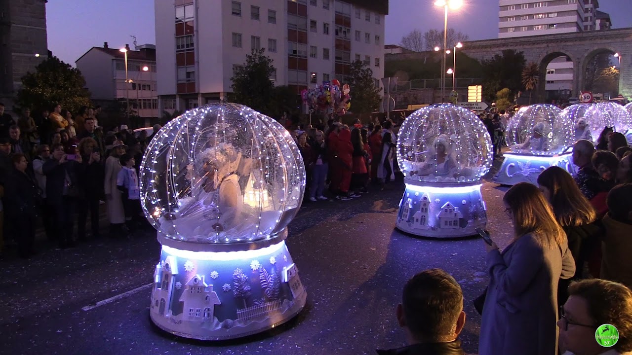 Comparsa Estrelas da noite. Recordando la navidad.
