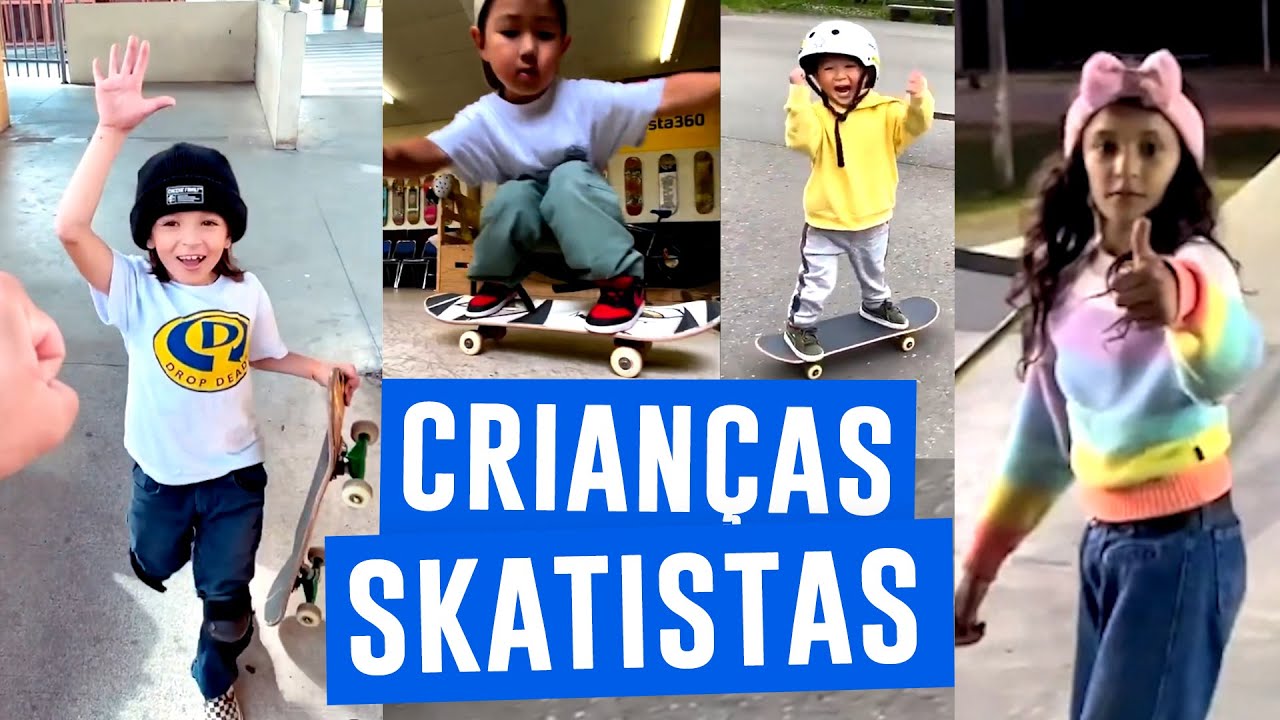 CONHEÇA AS MELHORES CRIANÇAS SKATISTAS DO MUNDO!