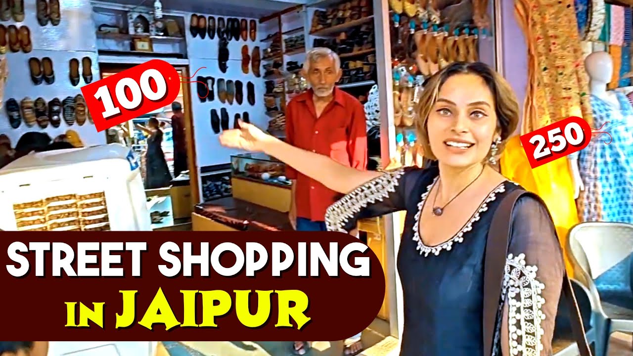 Budget Shopping in Jaipur 🛍️ | Street Shopping 🤩 | Shrutika Arjun