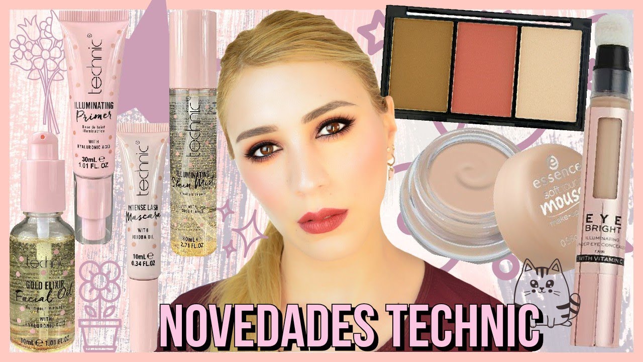 🔥🔥PROBANDO LAS NOVEDADES DE TECHNIC Y OTRAS COSITAS DE MAQUILLAJE. ESSENCE, MAKEUP REVOLUTION Y MÁS!