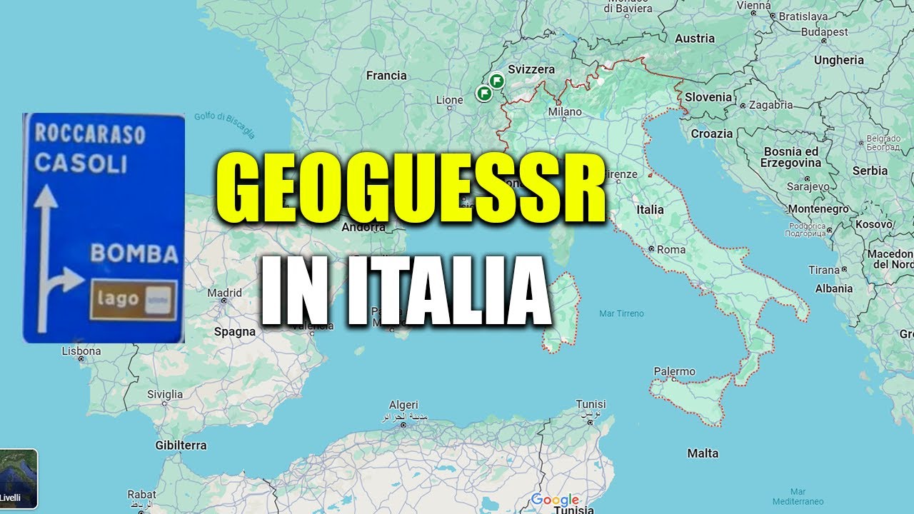 GEOGUESSR: INDOVINA IL POSTO IN ITALIA